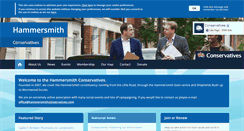 Desktop Screenshot of hammersmithconservatives.com