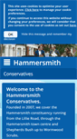 Mobile Screenshot of hammersmithconservatives.com
